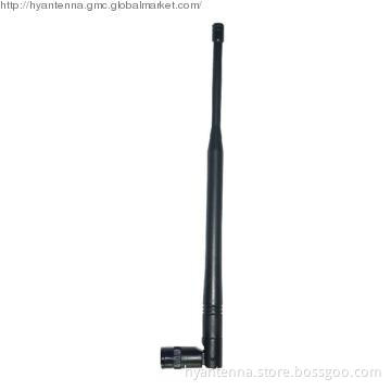 2.4G 3dBi Rubber Antenna With SMA Male Connector